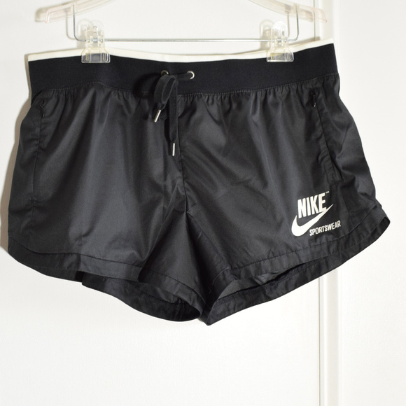 nike women's drawstring shorts
